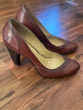 Frye Brown Pump Heels - Size 9